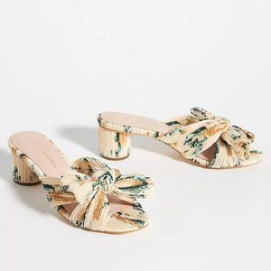 Loeffler Randall Emilia Nova Floral Bow Heel Size 6 (Never Worn)